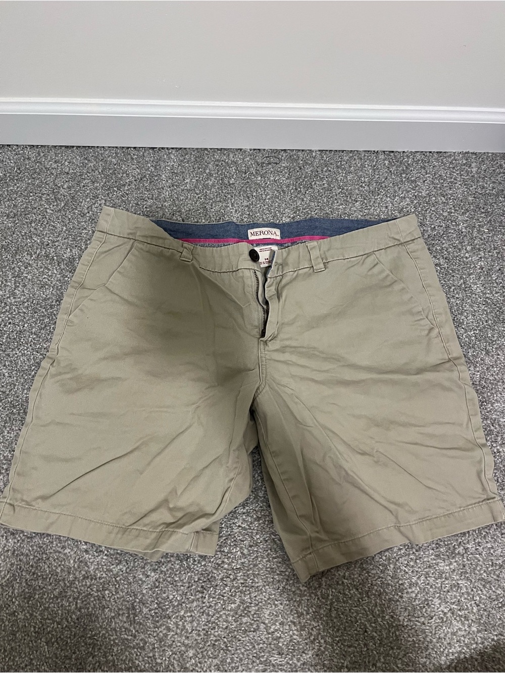 Merona Khaki Women's Bermuda Shorts